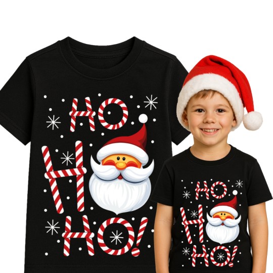 KOSZULKA DZIECIĘCA ŚWIĄTECZNY NA PREZENT BAWEŁNIANY