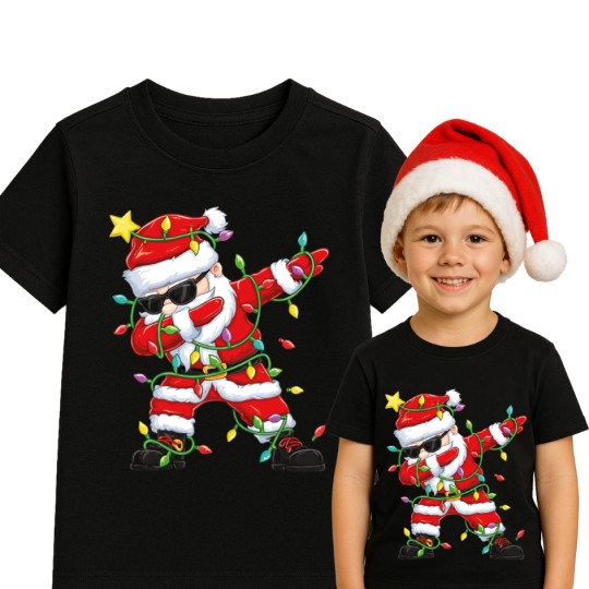 KOSZULKA DZIECIĘCA ŚWIĄTECZNY NA PREZENT BAWEŁNIANY