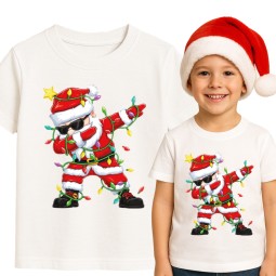 KOSZULKA DZIECIĘCA ŚWIĄTECZNY NA PREZENT BAWEŁNIANY