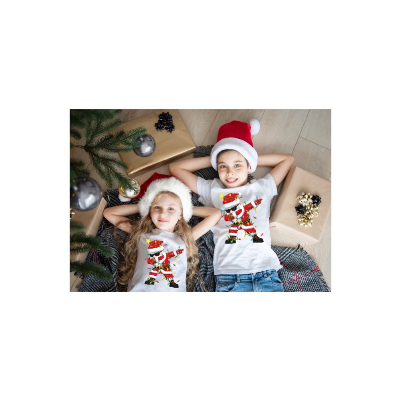 KOSZULKA DZIECIĘCA ŚWIĄTECZNY NA PREZENT BAWEŁNIANY