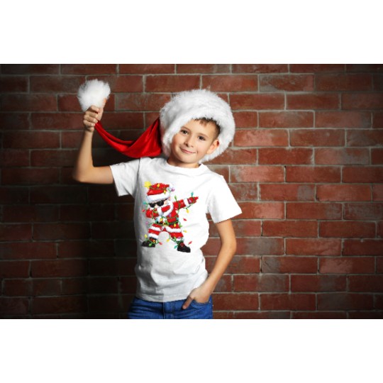 KOSZULKA DZIECIĘCA ŚWIĄTECZNY NA PREZENT BAWEŁNIANY