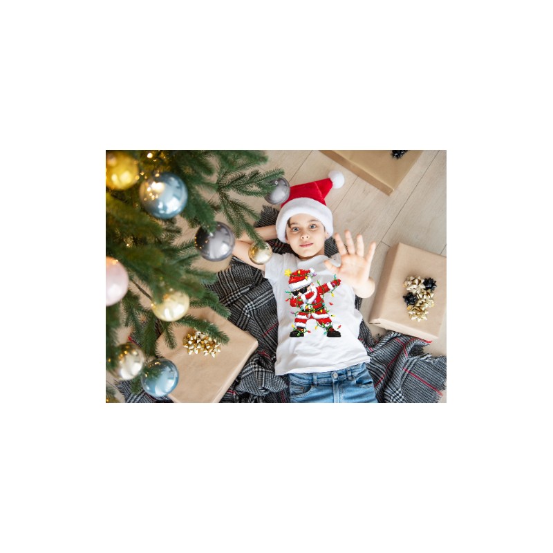 KOSZULKA DZIECIĘCA ŚWIĄTECZNY NA PREZENT BAWEŁNIANY