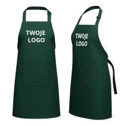 Fartuch Kucharski Gastronomiczny Z Własnym Logo Napisem Nadruk Rozmiar Uni.