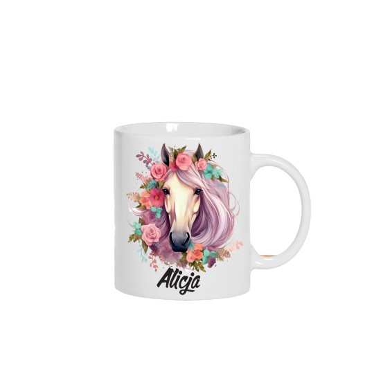 Zestaw Poduszka Kubek Konik Na Prezent Dla Dziecka PersonalizacjaImię