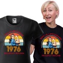 KOSZULKA DAMSKA EDYCA LIMITOWANA NAJLEPSZY ROCZNIK 1976 URODZINOWA