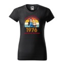 KOSZULKA DAMSKA EDYCA LIMITOWANA NAJLEPSZY ROCZNIK 1976 URODZINOWA