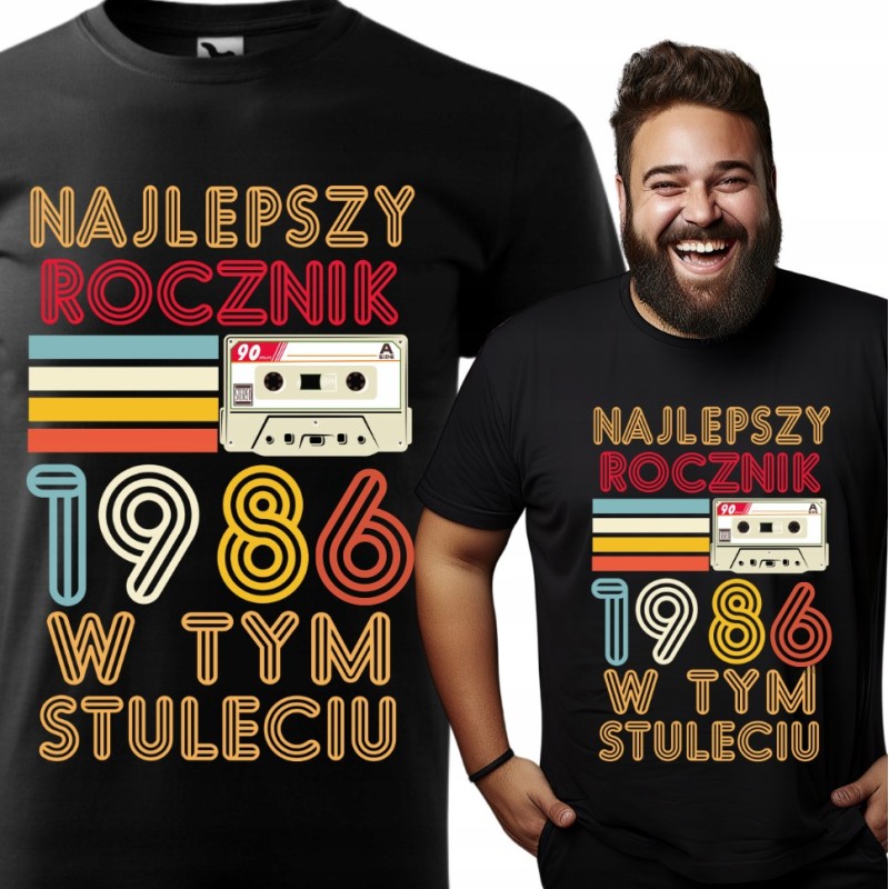 KOSZULKA MĘSKA 40 URODZINOWY