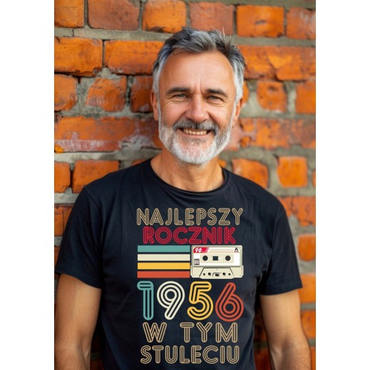 KOSZULKA MĘSKA 70 URODZINOWY