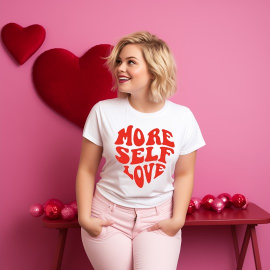 KOSZULKA DAMSKA NA WALENTYNKI DLA ZAKOCHANYCH NA PREZENT