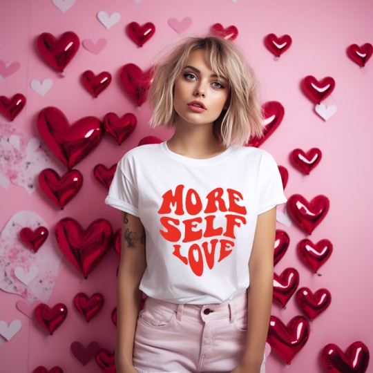 KOSZULKA DAMSKA NA WALENTYNKI DLA ZAKOCHANYCH NA PREZENT