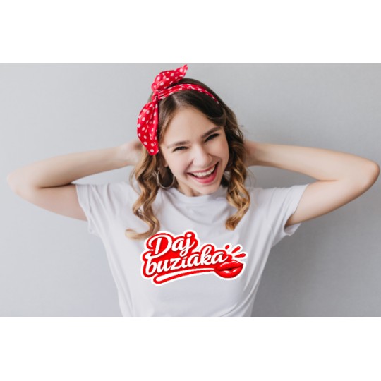 KOSZULKA DAMSKA NA WALENTYNKI DLA ZAKOCHANYCH NA PREZENT