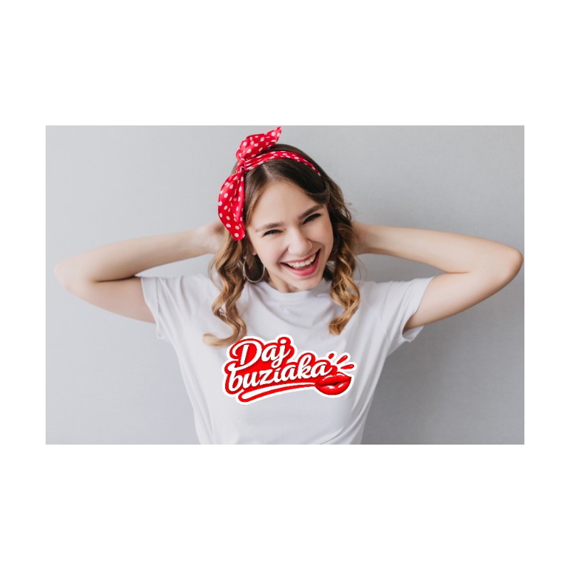 KOSZULKA DAMSKA NA WALENTYNKI DLA ZAKOCHANYCH NA PREZENT