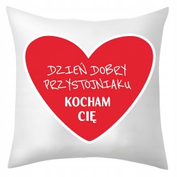 PODUSZKA DEKORACYJNA WALENTYNKOWA 40X40