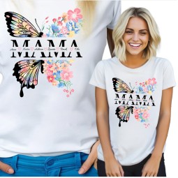 KOSZULKA NA DZIEŃ MAMY PREZENT NADRUK PERSONALIZOWANY Z IMIENIEM