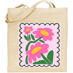 TORBA BAWEŁNIANA NA ZAKUPY PREZENT DZIEŃ KOBIET DLA DZIEWCZYNY ŻONY