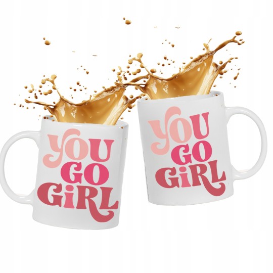 KUBEK DZIEŃ KOBIET PREZENT DLA ŻONY NARZECZONEJ DZIEWCZYNY Z NAPISEM 330 ml