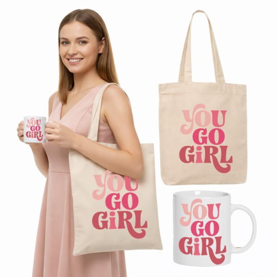 ZESTAW TORBA KUBEK DZIEŃ KOBIET UPOMINEK GOTOWY PREZENT