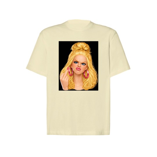 KOSZULKA BUTTERCREAM TSHIRT Z MOTYWEM BARBIE OVERSIZE BAWEŁNA