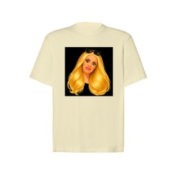KOSZULKA BUTTERCREAM TSHIRT Z MOTYWEM BARBIE OVERSIZE BAWEŁNA