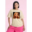 KOSZULKA BUTTERCREAM TSHIRT Z MOTYWEM BARBIE OVERSIZE BAWEŁNA