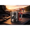 KUBEK METALOWY Z KARABIŃCZYKIEM ZAWODOWY KIEROWCA 300 ML
