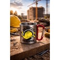 METALOWY KUBEK Z KARABIŃCZYKIEM NAJLEPSZY KIEROWNIK 300 ML