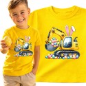 KOSZULKA DZIECIECA PREZENT DLA DZIECKA NA WIELKANOC KOLOROWY TSHIRT