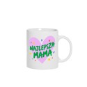 KUBEK CERAMICZNY BIAŁY 330 ML NAJLEPSZA MAMA