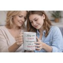 KUBEK CERAMICZNY BIAŁY 330 ML CÓRKA