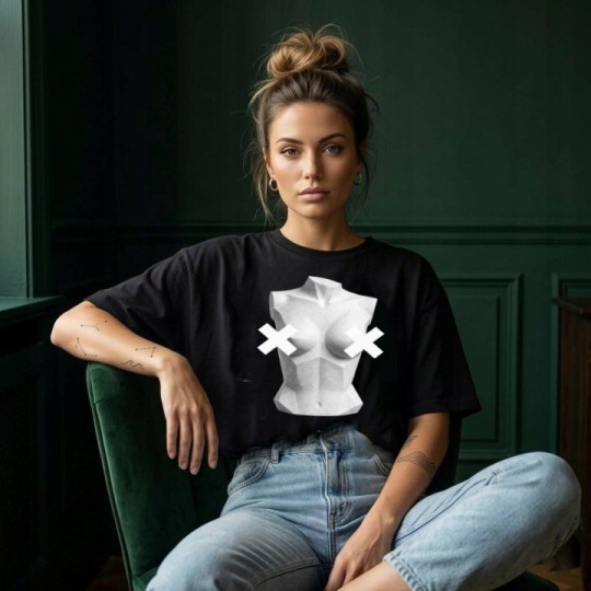 KOSZULKA OVERSIZE CZARNA TSHIRT BAWEŁNIANY STYL STREETWEAR TREND