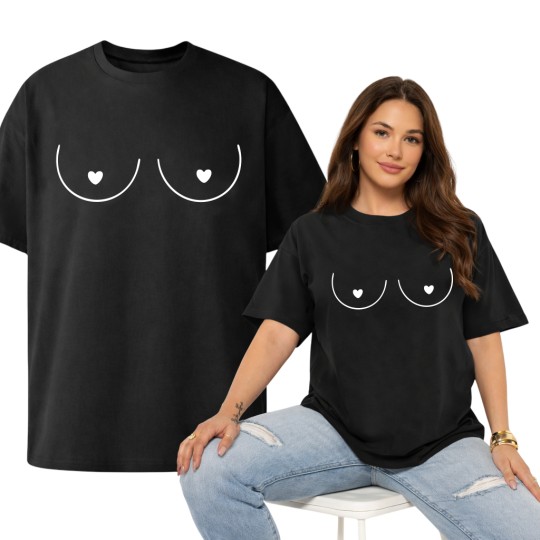 KOSZULKA OVERSIZE CZARNA TSHIRT BAWEŁNIANY STYL STREETWEAR TREND