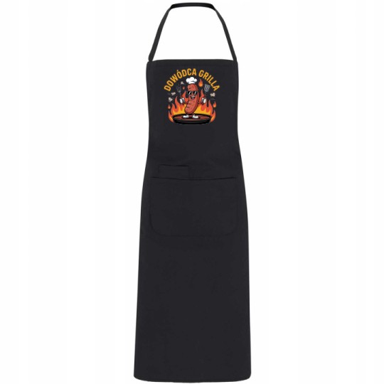 FARTUCH DŁUGI MĘSKI DOWÓDCA GRILLA