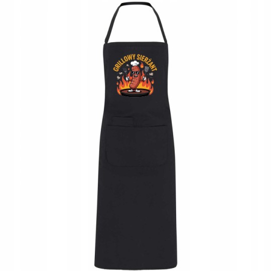 FARTUCH DŁUGI MĘSKI GRILLOWY SIERŻANT