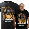 KOSZULKA MĘSKA 70 URODZINY Z HUMOREM