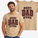 KOSZULKA DLA TATY THE BEST DAD EVER NA PREZENT DZIEŃ OJCA