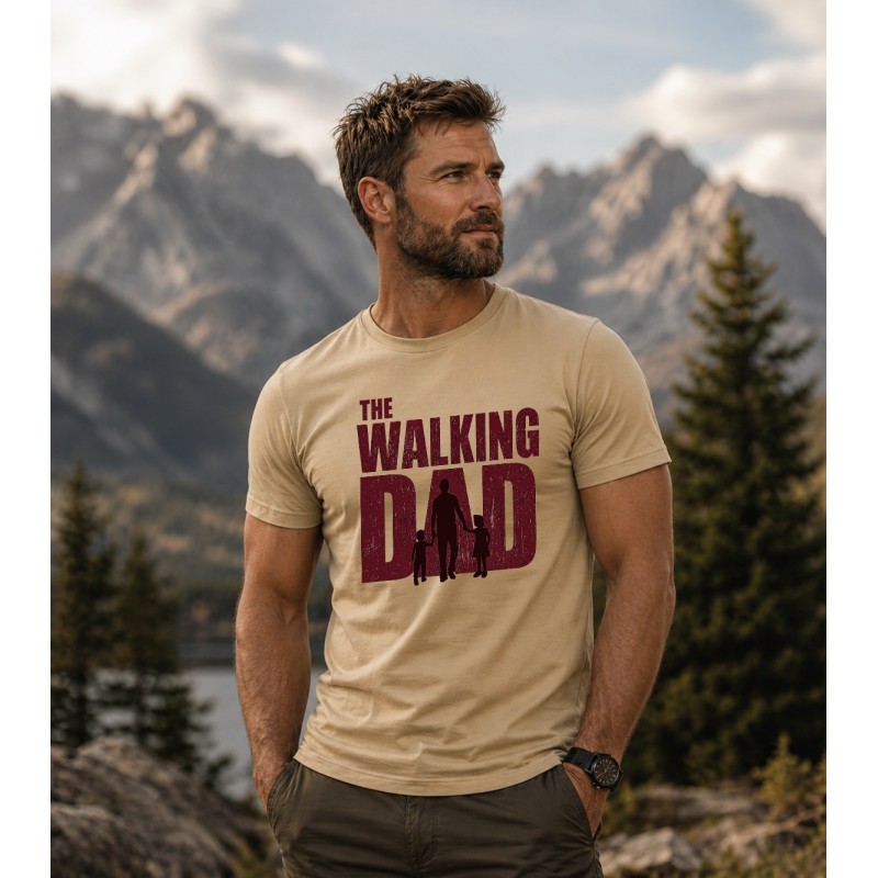 KOSZULKA DLA TATY THE WALKING DAD NA PREZENT DZIEŃ OJCA