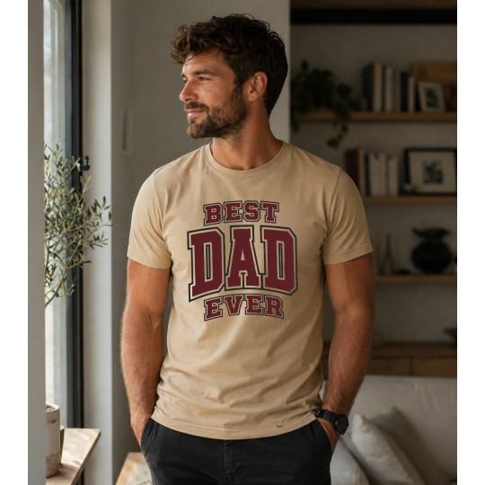 KOSZULKA DLA TATY THE BEST DAD EVER NA PREZENT DZIEŃ OJCA