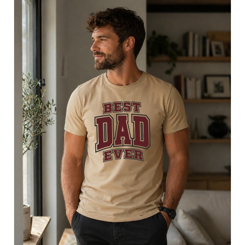 KOSZULKA DLA TATY THE BEST DAD EVER NA PREZENT DZIEŃ OJCA