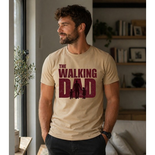 KOSZULKA DLA TATY THE WALKING DAD NA PREZENT DZIEŃ OJCA