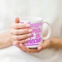 KUBEK DLA MAMY NAJLEPSZA MAMA NA ŚWIECIE PREZENT NA DZIEŃ MATKI 330 ml