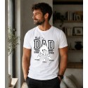 KOSZULKA DLA TATY BEST DAD EVER NA PREZENT IMIONA DZIECI DZIEŃ OJCA