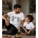 KOSZULKA DLA TATY BEST DAD EVER NA PREZENT IMIONA DZIECI DZIEŃ OJCA