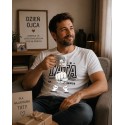 PREZENT NA DZIEŃ TATY  ZESTAW KOSZULKA KUBEK Z IMIENIEM PERSONALIZACJA 330ml