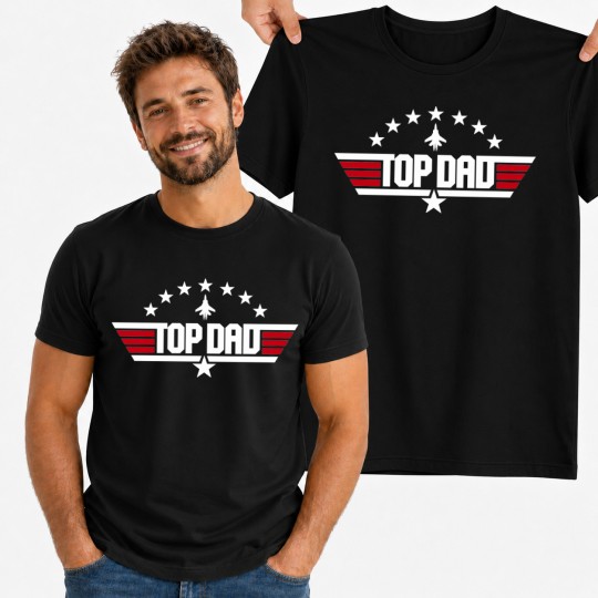 KOSZULKA DLA TATY TOP DAD NA PREZENT DZIEŃ OJCA