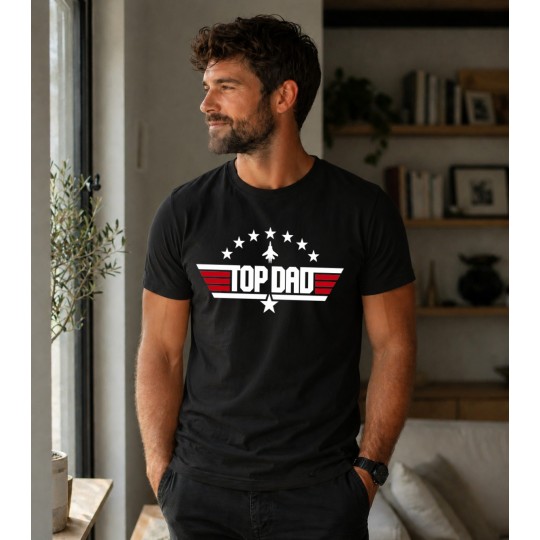 KOSZULKA DLA TATY TOP DAD NA PREZENT DZIEŃ OJCA