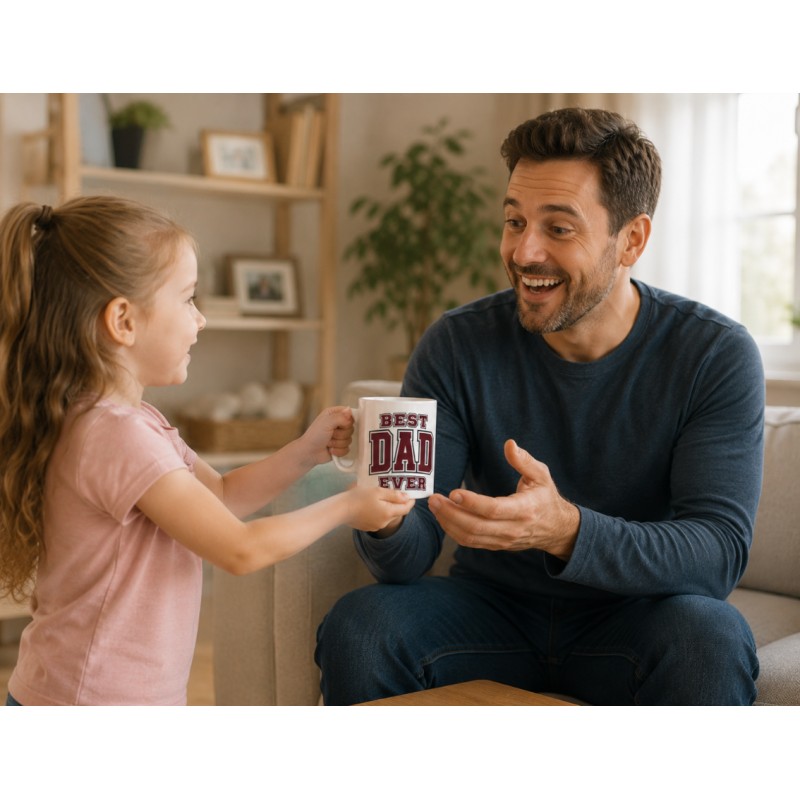 KUBEK BIAŁY BEST DAD EVER