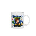 KUBEK DLA GRACZA PERSONALIZOWANY CERAMICZNY 330ml NA PREZENT Z IMIENIEM