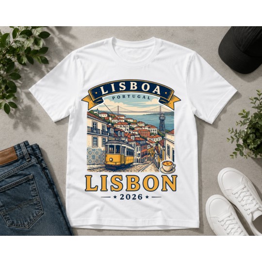 KOSZULKA MĘSKA PODRÓŻNICZA Z NADRUKIEM DOWOLNE MIASTO KRAJ PERSONALIZACJA