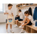 WORKOPLECAK NA WF Z IMIENIEM PERSONALIZOWANY SZKOLNY BAWEŁNIANY DLA DZIECKA