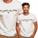 PREZENT DZIEŃ CHŁOPAKA KOSZULKA MĘSKA 1670 TSHIRT ZE ŚMIESZNYM NADRUKIEM
